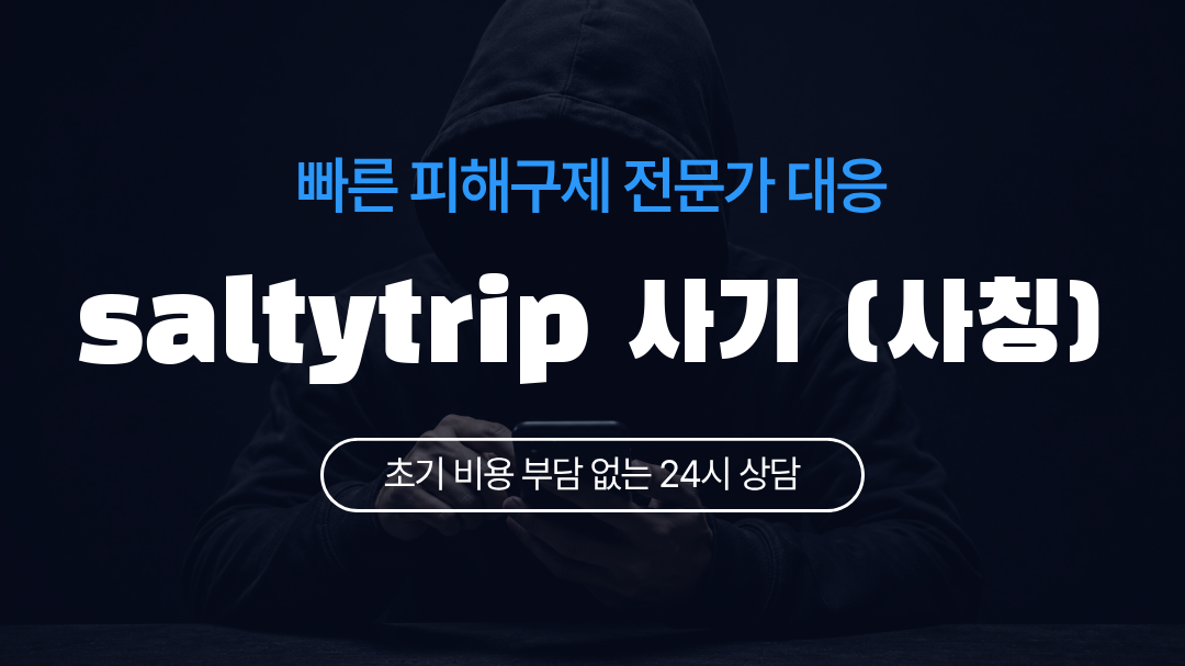 saltytrip 사기 (사칭)